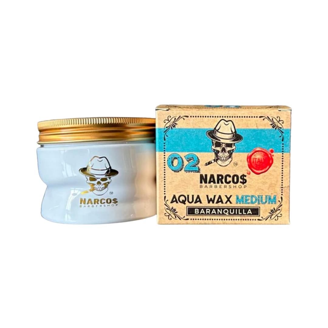 Narcos Aqua Wax 02 Baranquilla Medium - Cera tenuta media