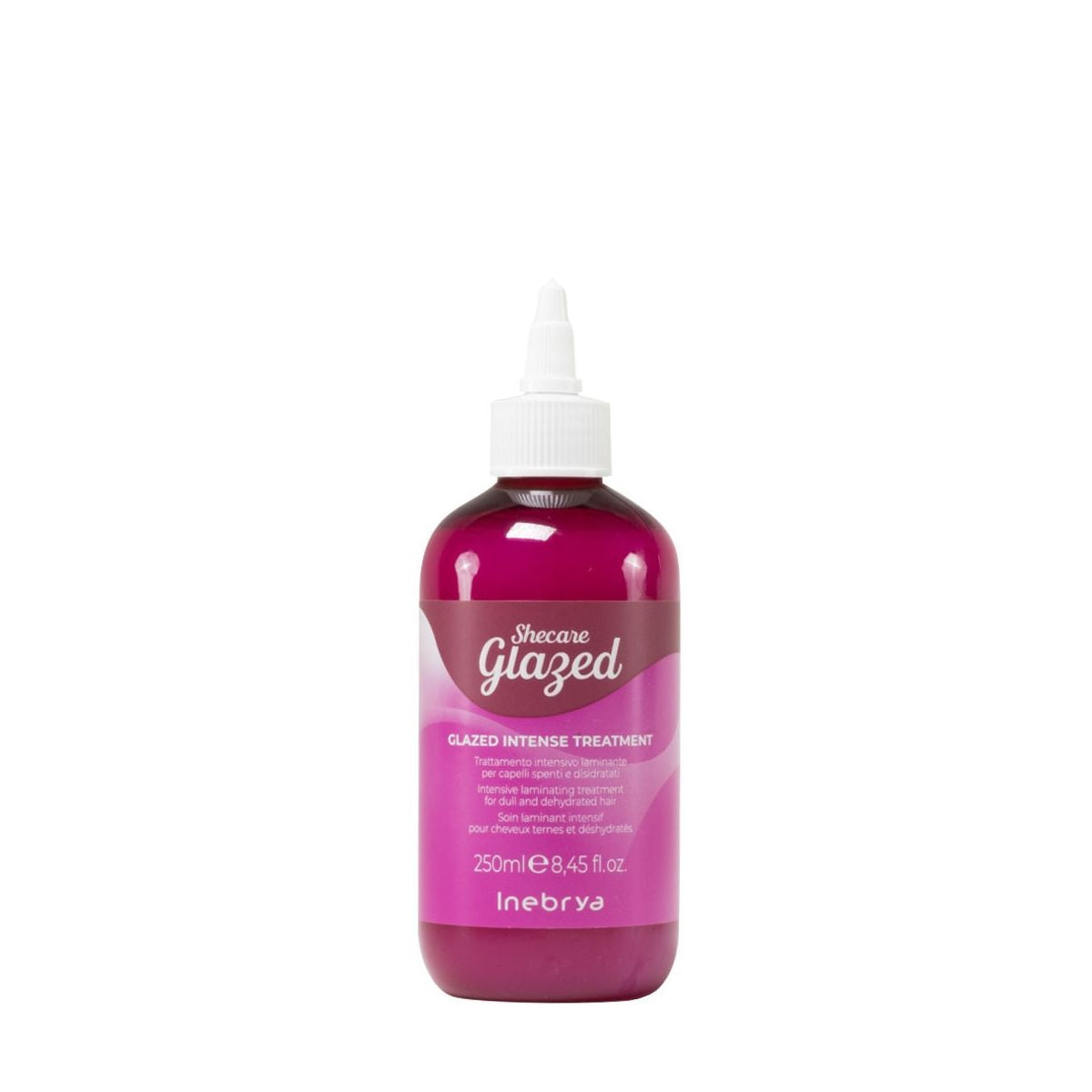 Inebrya She Care Glazed Iintense Treatment Trattamento intensivo laminante per capelli spenti e disidratati 250 ml