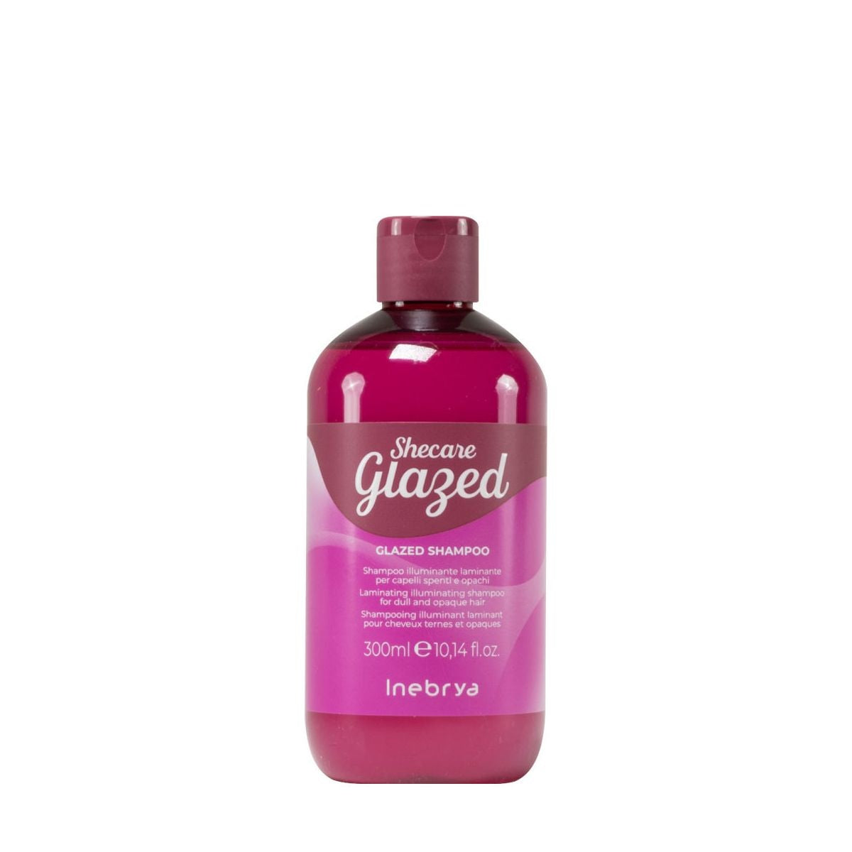 Inebrya She Care Glazed Shampoo illuminante laminante per capelli spenti e opachi 300 ml