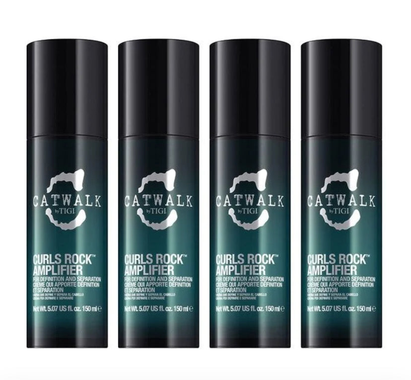 TIGI CATWALK CURLS ROCKAMPLIFIER 4 PEZZI X 150 ML
