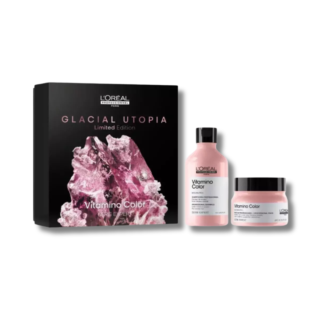 Glacial Utopia Serie Expert Vitamino Color L'Oreal Professionnel kit Shampoo 300ml + Maschera 250 ml