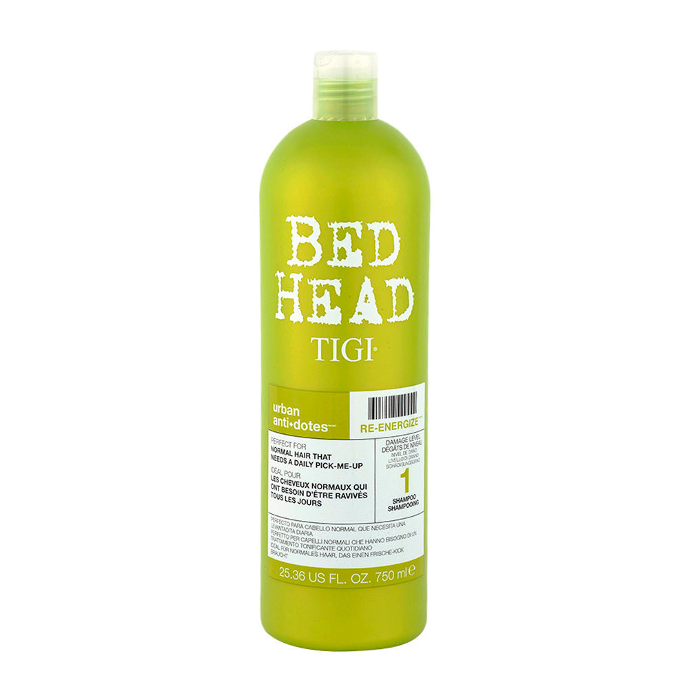 Tigi Urban Antidotes Re-Energize Level 1 Shampoo 750ml