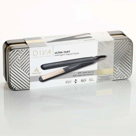 Diva Pro Styling Ultra Fast Piastra Intelligent Digital Black - HairShopXPIASTRA PER CAPELLIDiva Pro StylingHairShopXDIV0225060412982757Diva Pro Styling Ultra Fast Piastra Intelligent Digital Black