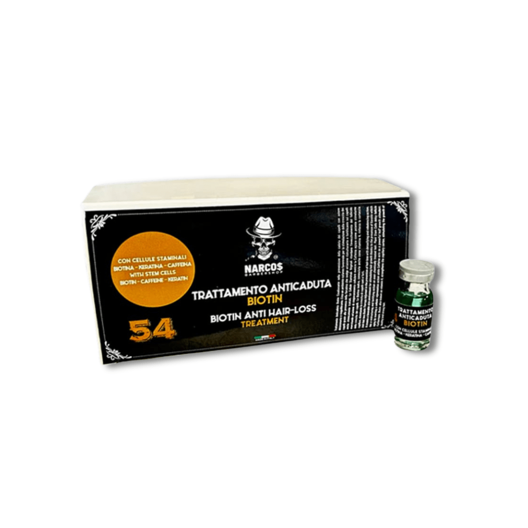 Narcos 54 Trattamento Biotin Anticaduta 10 fiale - HairShopXTRATTAMENTI INTENSIVINarcosHairShopXNAR0548053340824401Narcos 54 Trattamento Biotin Anticaduta 10 fiale