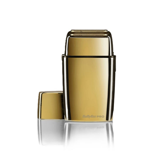 Shaver FoilFX02 Gold con doppia Lama in Titanio