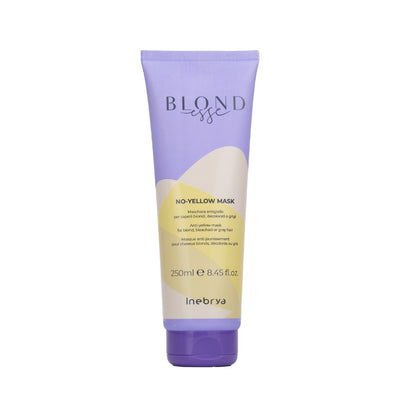 Inebrya Blondesse No Yellow Maschera antigiallo per capelli biondi decolorati o grigi 250 ml