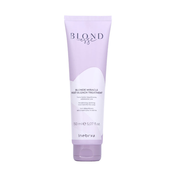 Inebrya Blondesse Blonde Miracle post bleach Trattamento riequilibrante addolcente per cute 150 ml