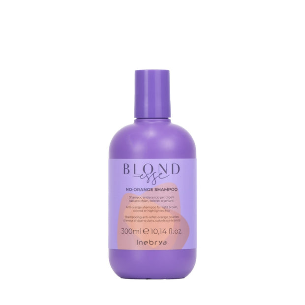 Inebrya Blondesse No Orange Shampoo antiarancio per capelli castano chiari colorati o schiariti 300 ml