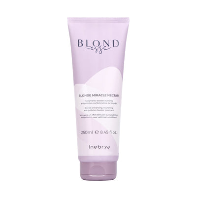 Inebrya Blondesse Blonde Miracle Nectar Maschera idratante perfezionatrice del biondo 250 ml