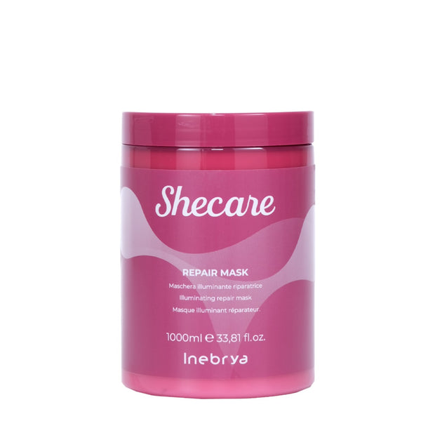 Inebrya She Care Repair Mask Maschera illuminante riparatore 1000 ml
