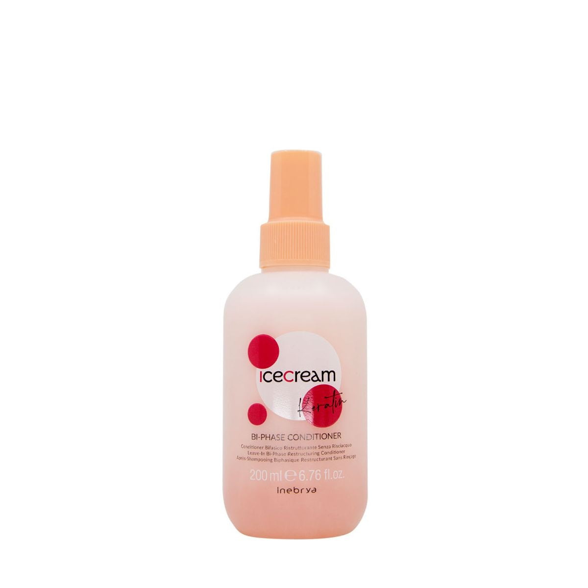 Inebrya Ice Cream Keratin Bi-Phase Conditioner 200 ml