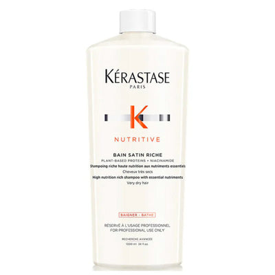 Kerastase Nutritive Bain Satin Riche Shampoo 1L