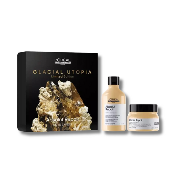 Glacial Utopia Serie Expert Absolut Repair L'Oreal Professionnel kit Shampoo 300ml + Maschera 250 ml