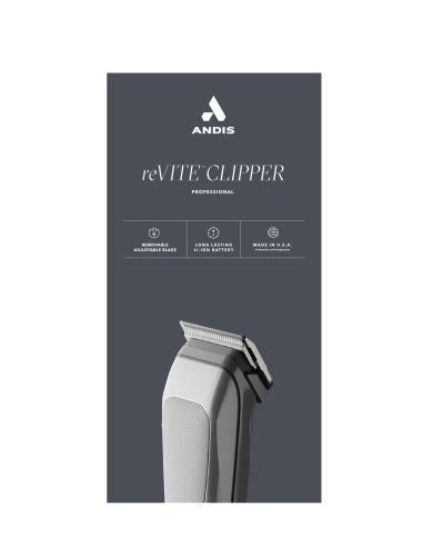 Andis reVITE Clipper - Tosatrice professionale