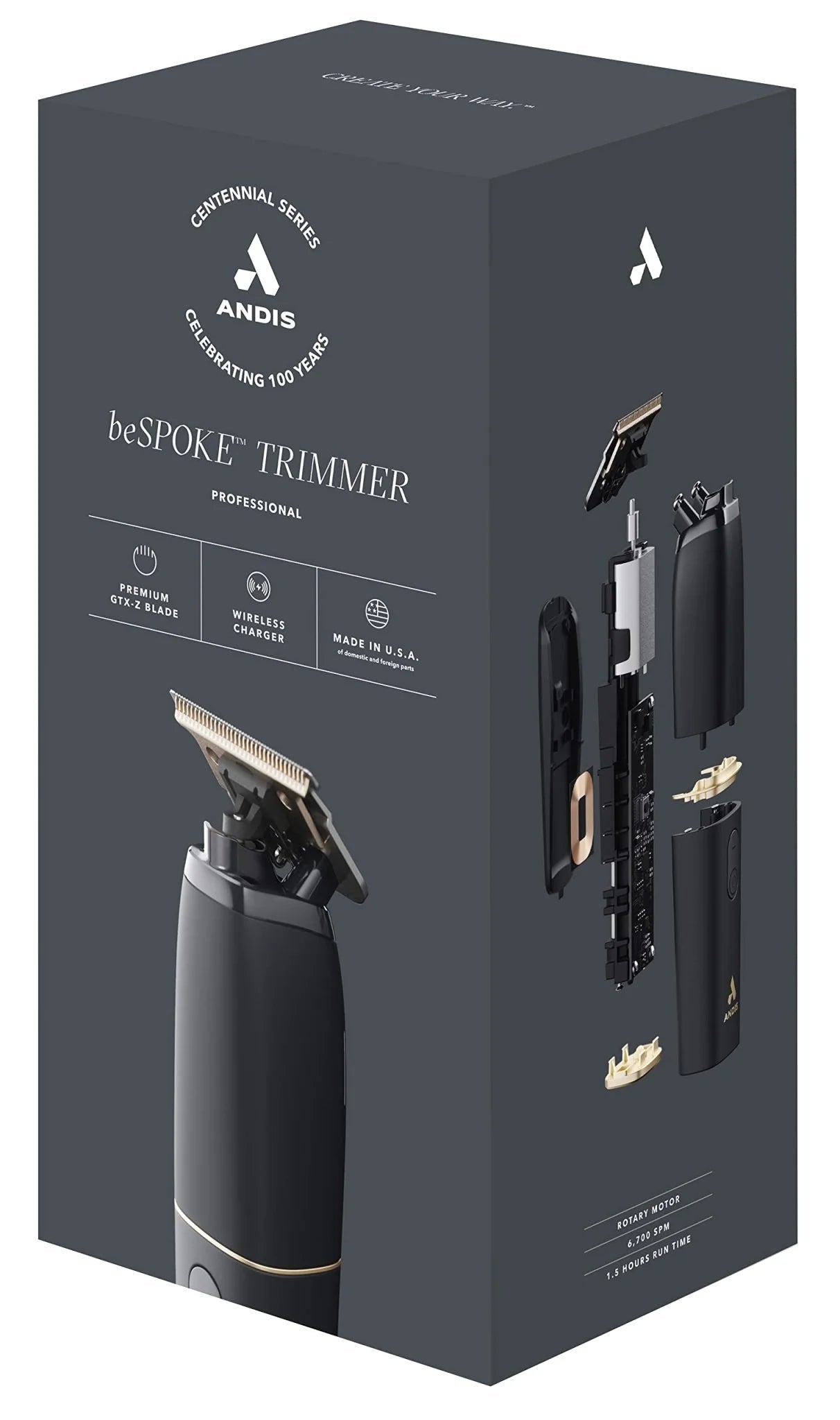 Andis beSPOKE Trimmer - Rifinitore professionale - HairShopXTRIMMERAndisHairShopXAND0110040102741357Andis beSPOKE Trimmer - Rifinitore professionale