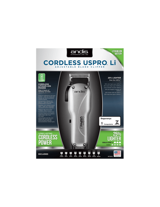 Andis LCL Silver USPRO LI Clipper - Tosatrice Professionale - HairShopXCLIPPERAndisHairShopXAND0030040102730108Andis LCL Silver USPRO LI Clipper - Tosatrice Professionale