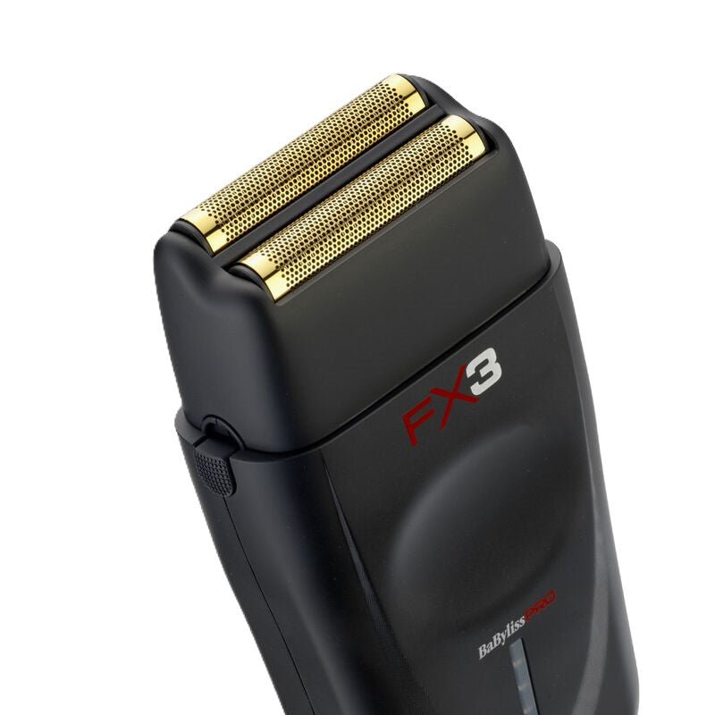 Babyliss Pro 4Artist Shaver FX3 rasoio a doppia lamina oroTi - HairShopXHairShopXHairShopX1000003030050179439Babyliss Pro 4Artist Shaver FX3 rasoio a doppia lamina oroTi con lamina flottante per rasature precise.