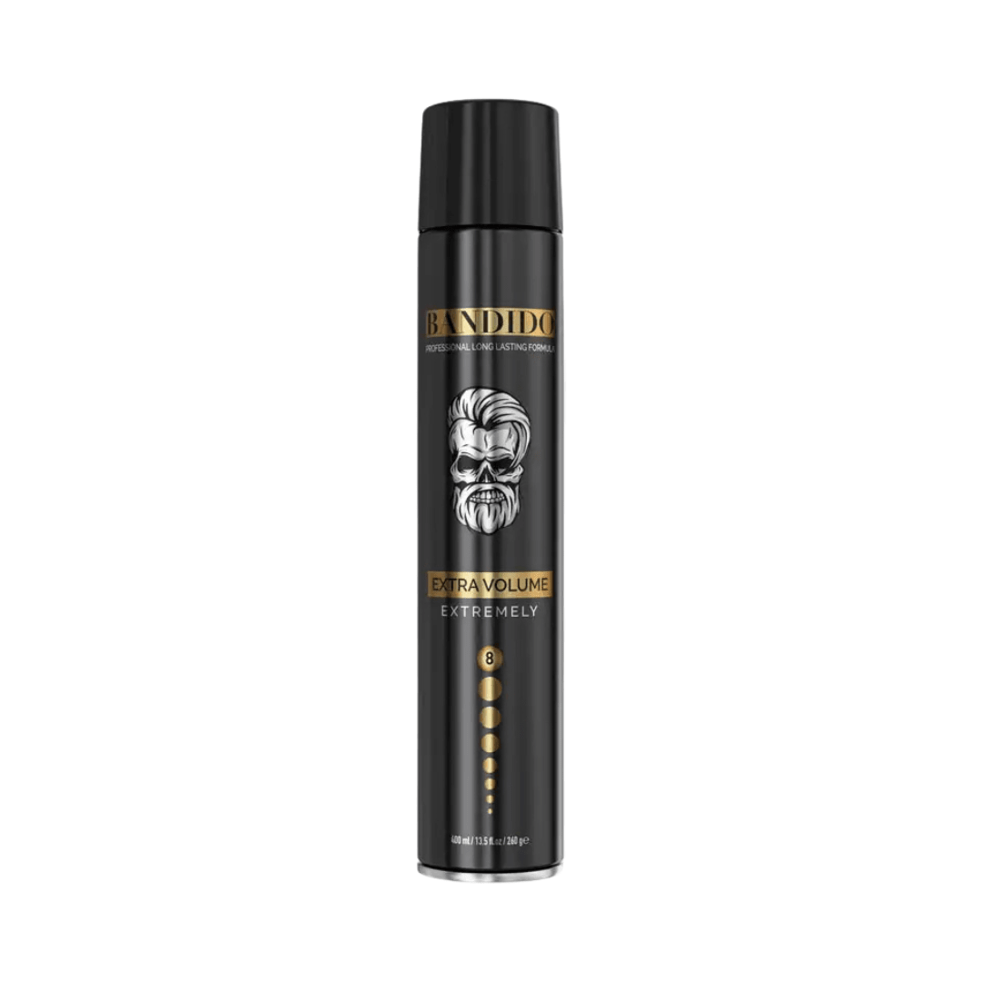 Bandido Hair Spray Extremely Army Black 400ml - HairShopXLACCA/SPRAYBANDIDO CosmeticsHairShopXBN0268681863081850Bandido Hair Spray Extremely Army Black 400ml