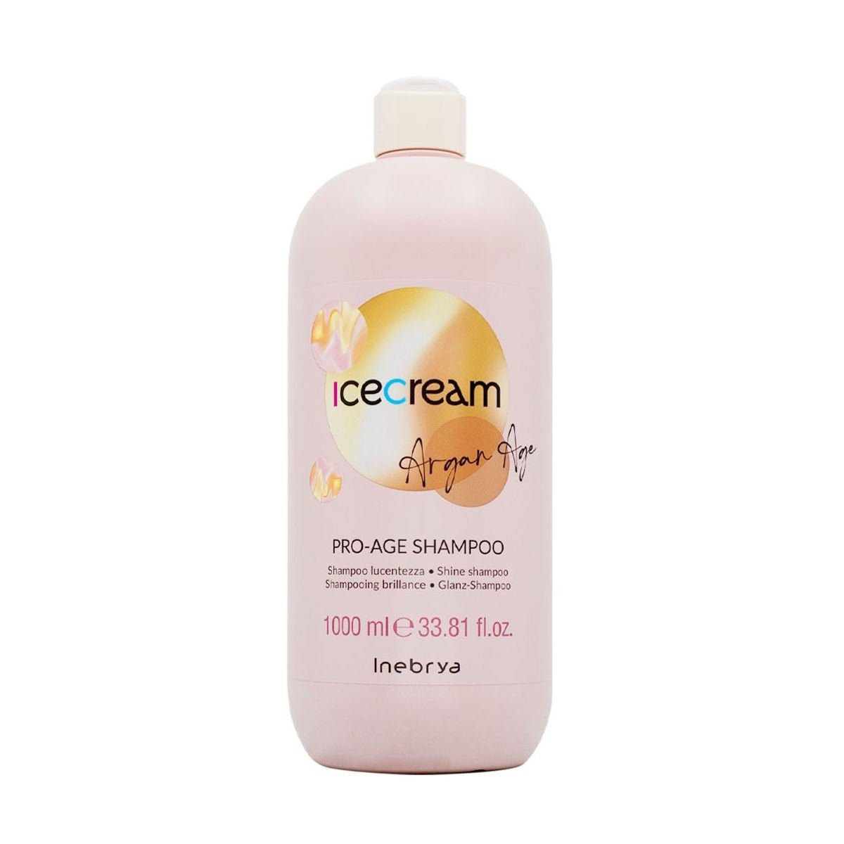 Inebrya Ice Cream Argan Age Pro-Age Shampoo 1000 ml - HairShopXSHAMPOOINEBRYAHairShopXALF0768008277263304Inebrya Ice Cream Argan Age Pro-Age Shampoo 1000 ml