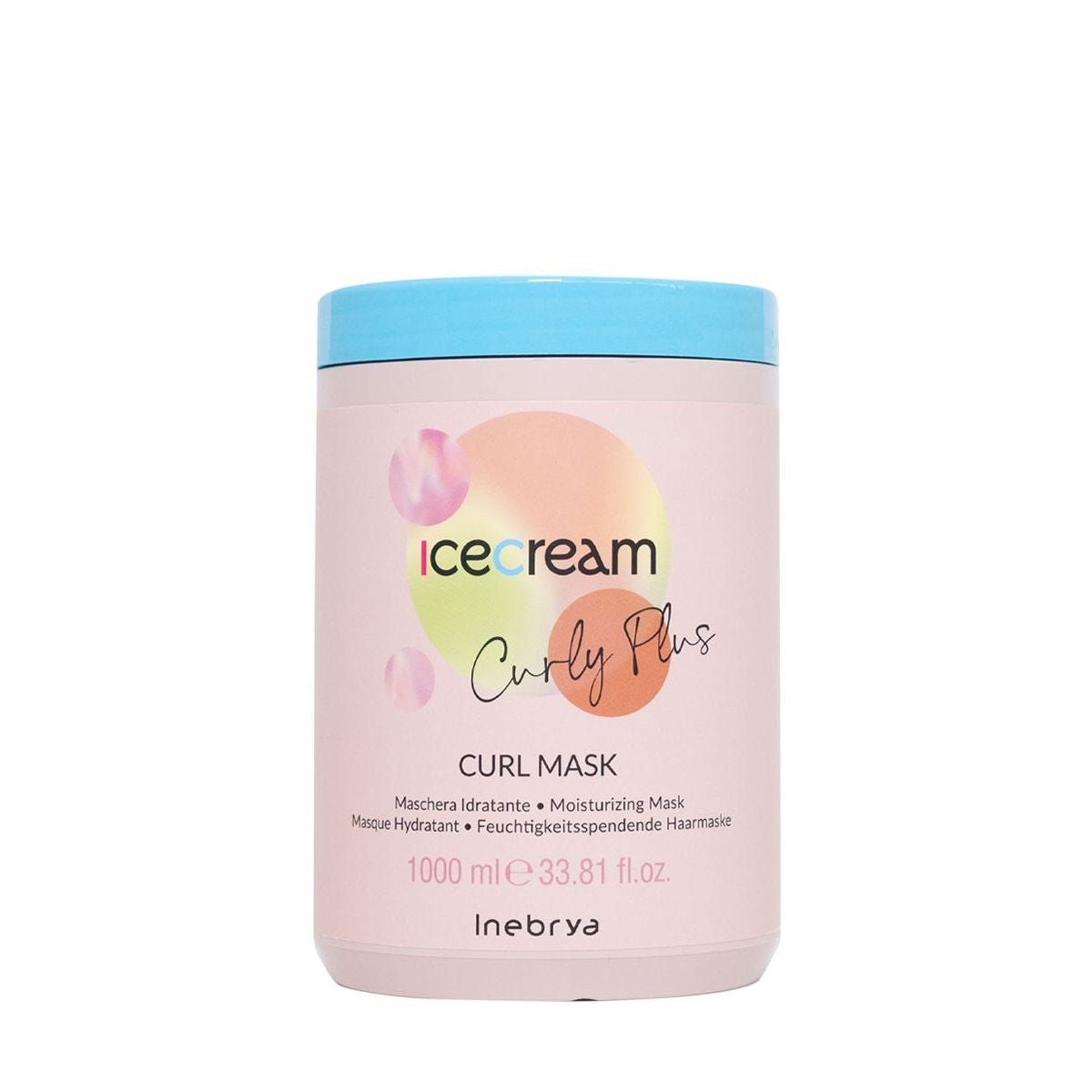 Inebrya Ice Cream Curly Plus Curl Mask 1000 ml - HairShopXMASCHEREINEBRYAHairShopXALF0478008277263700Inebrya Ice Cream Curly Plus Curl Mask 1000 ml