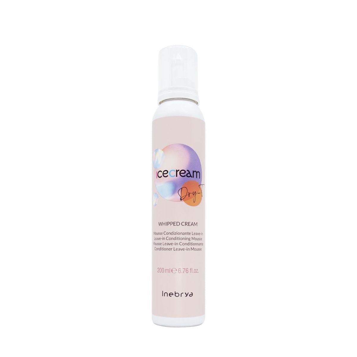 Inebrya Ice Cream Dry-T Whipped Cream 200 ml - HairShopXMOUSSEINEBRYAHairShopXALF0888008277263083Inebrya Ice Cream Dry-T Whipped Cream 200 ml