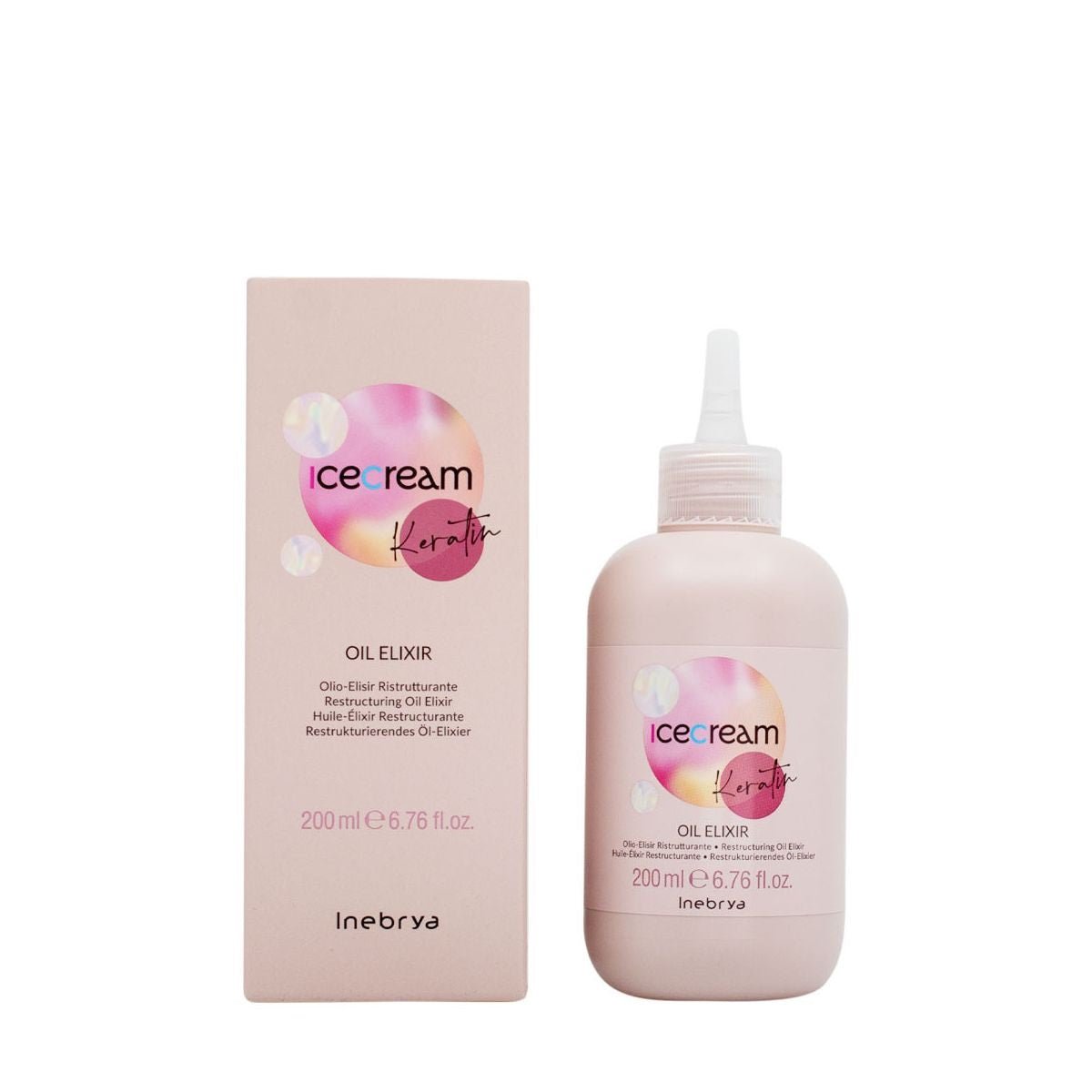 Inebrya Ice Cream Keratin Oil Elixir 200 ml - HairShopXOLIO PER CAPELLIINEBRYAHairShopXALF0828008277263144Inebrya Ice Cream Keratin Oil Elixir 200 ml