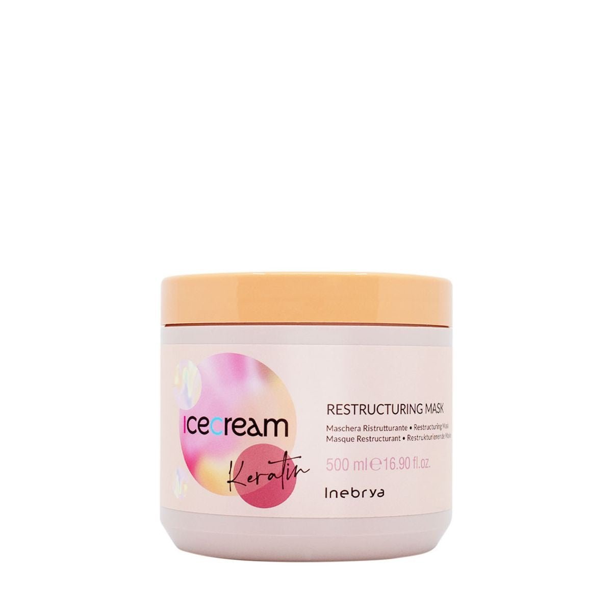 Inebrya Ice Cream Keratin Recostructing Mask 500 ml - HairShopXMASCHEREINEBRYAHairShopXALF0838008277263113Inebrya Ice Cream Keratin Recostructing Mask 500 ml