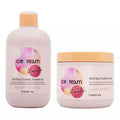 INEBRYA Kit Ice Cream Keratin Restructuring Shampoo300ml + Mask 500ml - HairShopXHairShopXHairShopX6425732090015INEBRYA Kit Ice Cream Keratin Restructuring Shampoo300ml + Mask 500ml