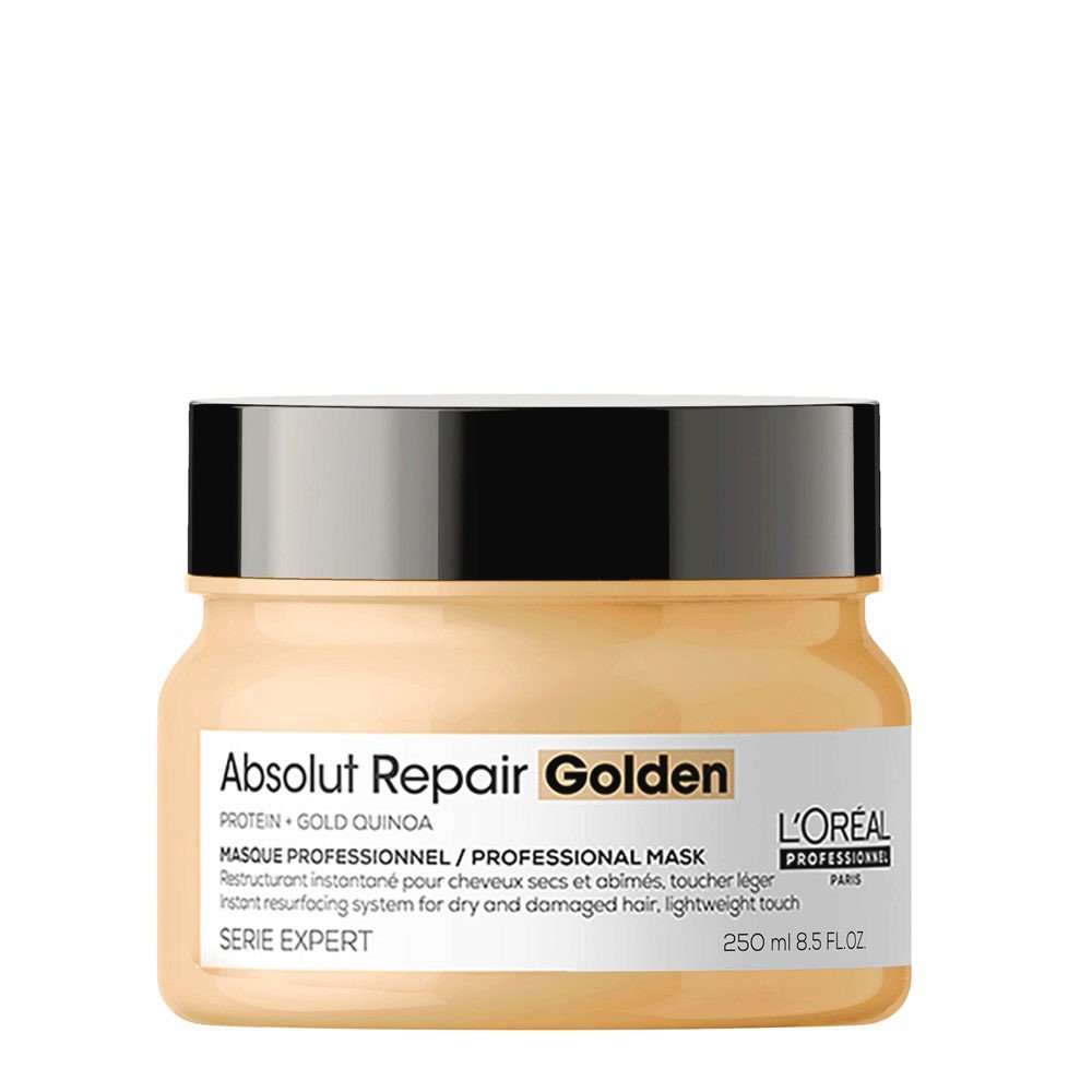 L'Oreal Serie Expert Absolut Repair Golden Mask 250ml - maschera capelli danneggiati - HairShopXMASCHEREL'Oreal ProfessionelHairShopXLOR0203474636975310L'Oreal Serie Expert Absolut Repair Golden Mask 250ml - maschera capelli danneggiati