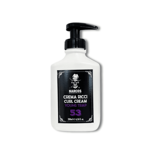 Narcos 53 Curl Cream Young Trap Crema ricci 200 ml - HairShopXCREMA PER RICCINarcosHairShopXNAR0538053340824395Narcos 53 Curl Cream Young Trap Crema ricci 200 ml