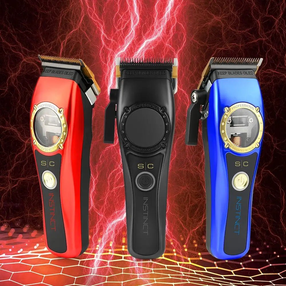 Stylecraft Instinct Clipper - Blu/Rosso/Nero - HairShopXATTREZZATURASC STYLECRAFTHairShopXSTY0038021660018787Stylecraft Instinct Clipper - Blu/Rosso/Nero