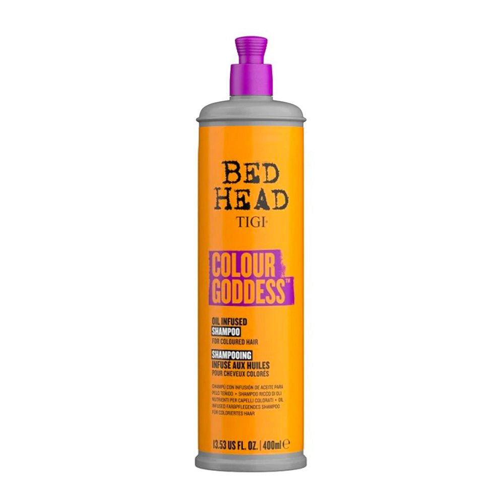 Tigi Bed Head Colour Goddess Oil Infused Shampoo 600ml - HairShopXSHAMPOOTIGIHairShopXTBH0240615908432404Tigi Bed Head Colour Goddess Oil Infused Shampoo 600ml