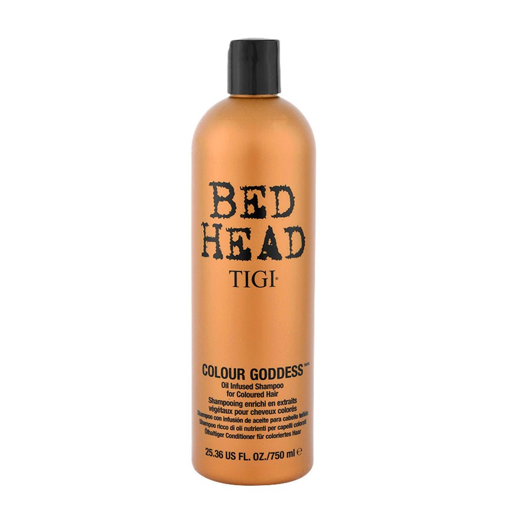 Tigi Bed Head Colour Goddess Oil Infused Shampoo 750ml - HairShopXSHAMPOOTIGIHairShopXTBH0010615908429848Tigi Bed Head Colour Goddess Oil Infused Shampoo 750ml