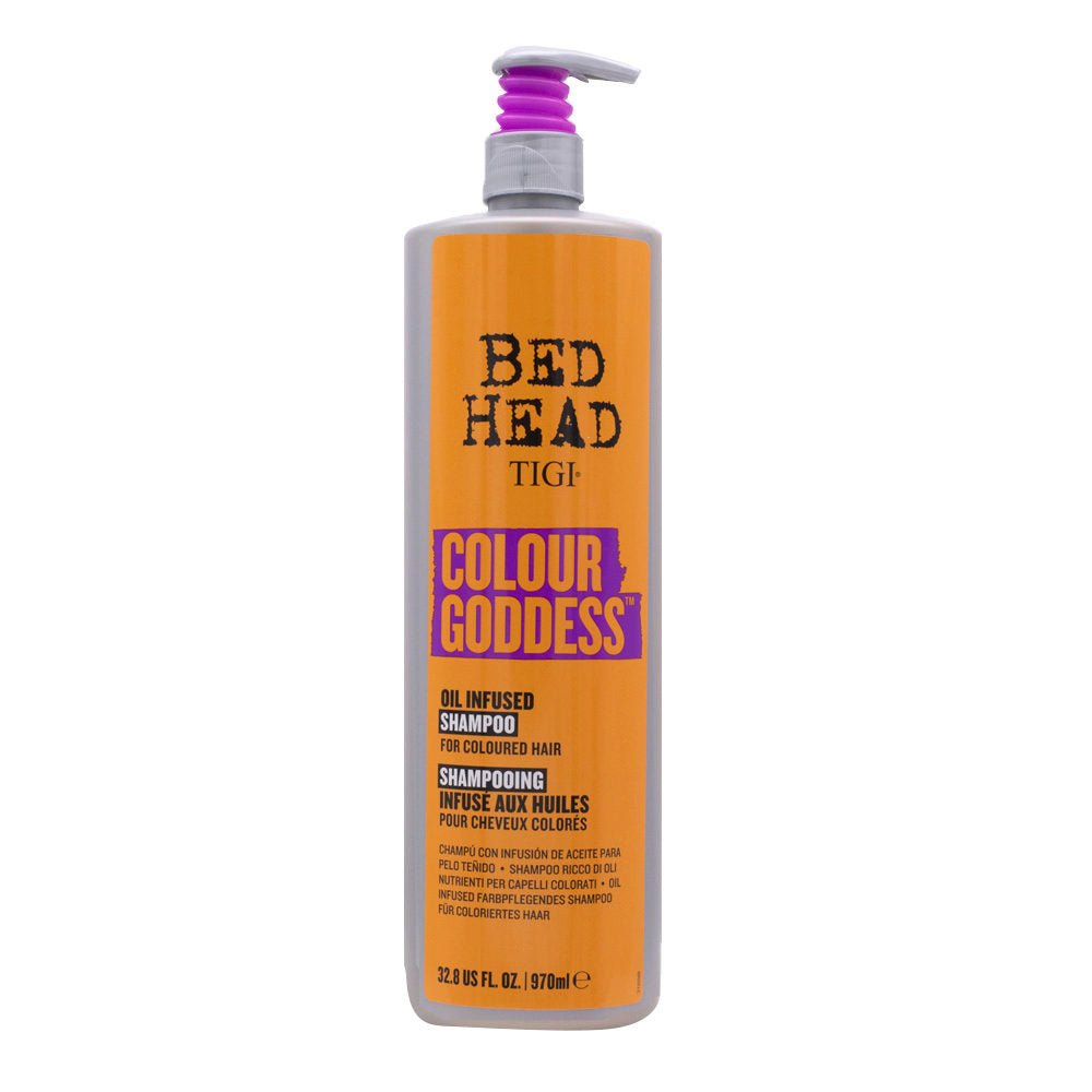 Tigi Bed Head Colour Goddess Oil Infused Shampoo 970ml - HairShopXSHAMPOOTIGIHairShopXTBH0160615908432411Tigi Bed Head Colour Goddess Oil Infused Shampoo 970ml