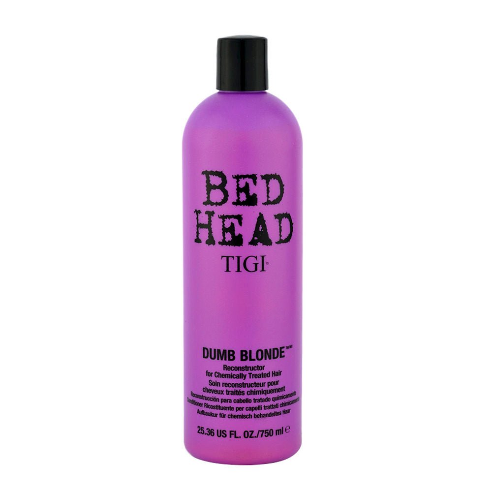 Tigi Bed Head Dumb Blonde Reconstructor Conditioner 750ml - HairShopXCONDITIONER/BALSAMOTIGIHairShopXTBH0300615908429831Tigi Bed Head Dumb Blonde Reconstructor Conditioner 750ml