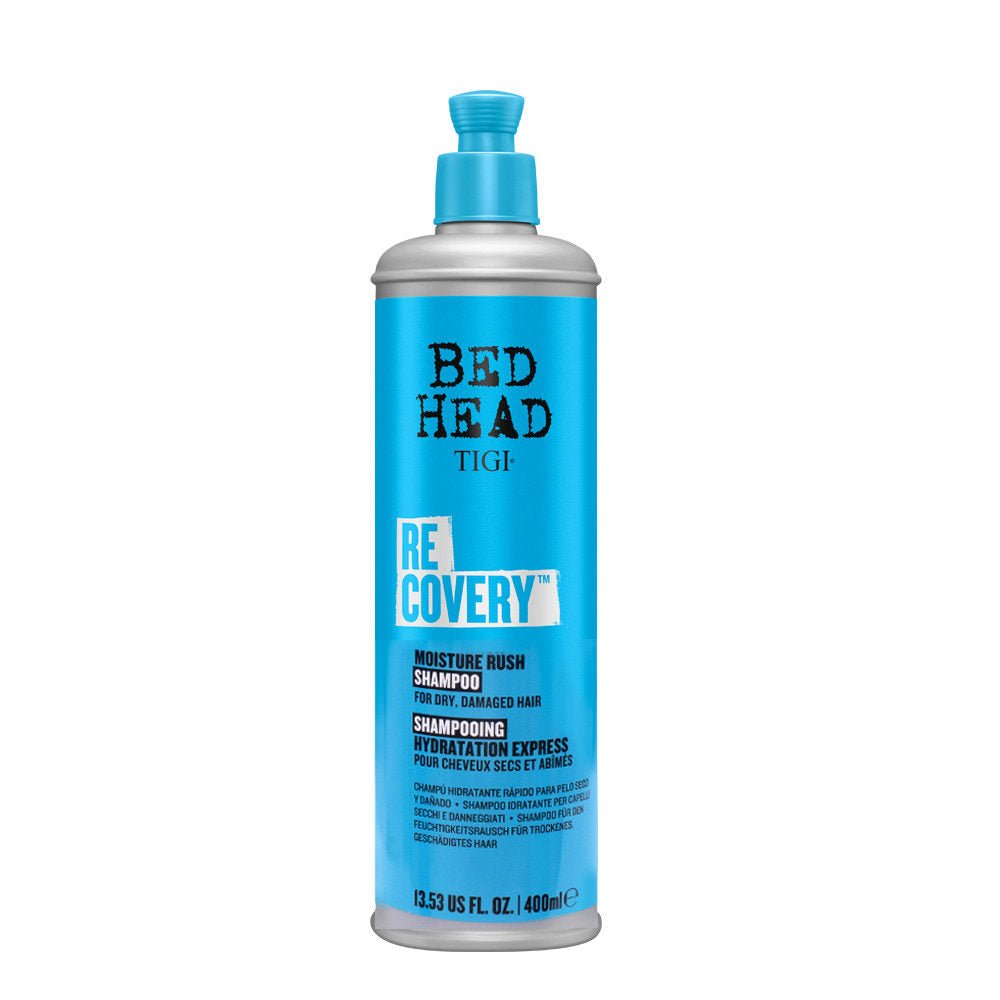 Tigi Bed Head Recovery Moisture Rush Shampoo 400ml - HairShopXSHAMPOOTIGIHairShopXTBH0170615908432008Tigi Bed Head Recovery Moisture Rush Shampoo 400ml