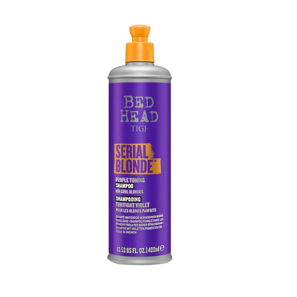 Tigi Bed Head Serial Blonde Purple Toning Shampoo 400ml - HairShopXSHAMPOOTIGIHairShopXTBH0050615908432343Tigi Bed Head Serial Blonde Purple Toning Shampoo 400ml
