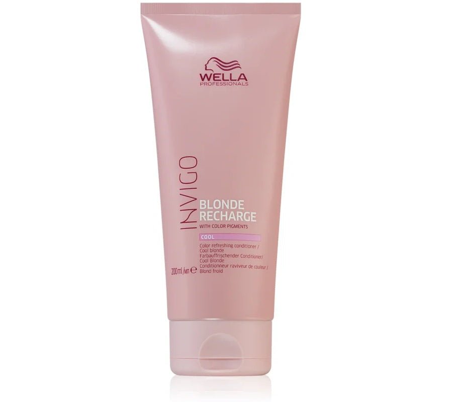 Wella Invigo Blonde Recharge Conditioner Cool Blonde 200 ml - HairShopXCONDITIONER/BALSAMOWELLAHairShopXWEL0494064666339016Wella Invigo Blonde Recharge Conditioner Cool Blonde 200 ml