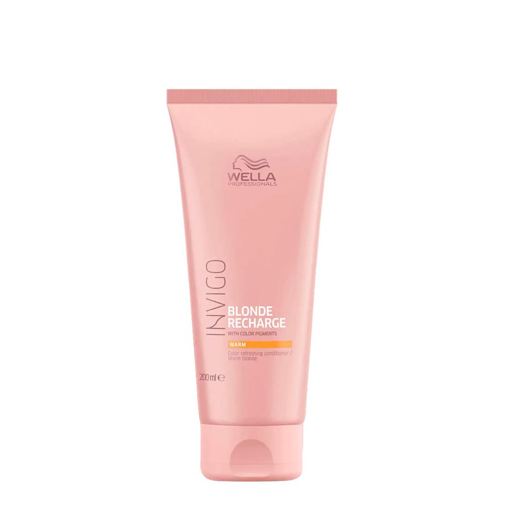 Wella Invigo Blonde Recharge Conditioner Warm Blonde 200 ml - HairShopXCONDITIONER/BALSAMOWELLAHairShopXWEL0504064666043951Wella Invigo Blonde Recharge Conditioner Warm Blonde 200 ml